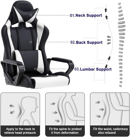 DeskCraft Chair Showing 4D Adjustable Armrests in Home Office Setup