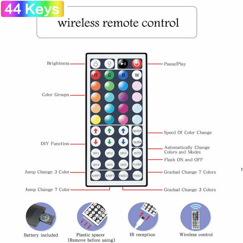 Remote Control and Connectivity Features of DeskCraft RGB Strip