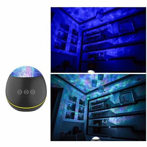 Close-up of DeskCraft Starry Sky Projector RGB Lighting Features