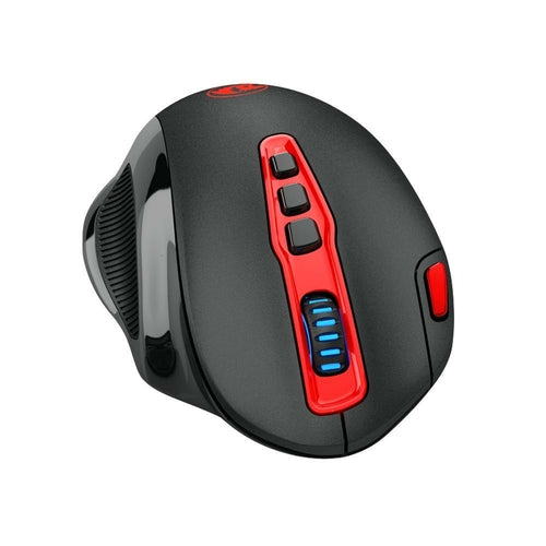Close-up of DeskCraft Mouse RGB Lighting and Customization