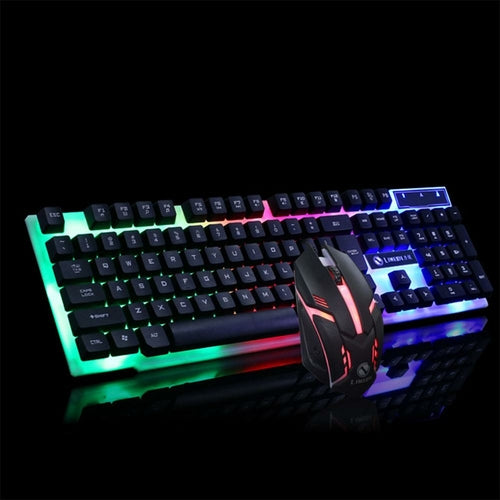 DeskCraft RGB Gaming Keyboard & Mouse Set - Premium Home Office Gaming Gear