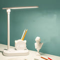 DeskCraft LED Lamp with Pen Holder & Clock