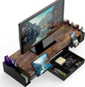 DeskCraft Monitor Riser Rustic Brown