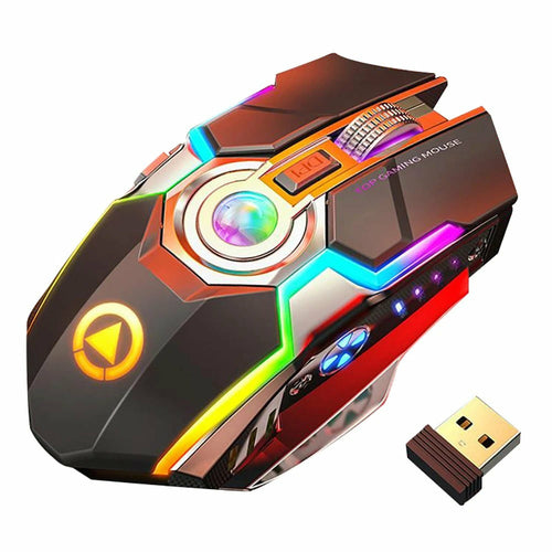 Close-up of DeskCraft Mouse Programmable Side Buttons