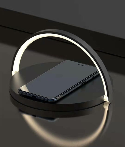 Sleek Wireless Charging Pad for Modern Desk Setups by DeskCraft