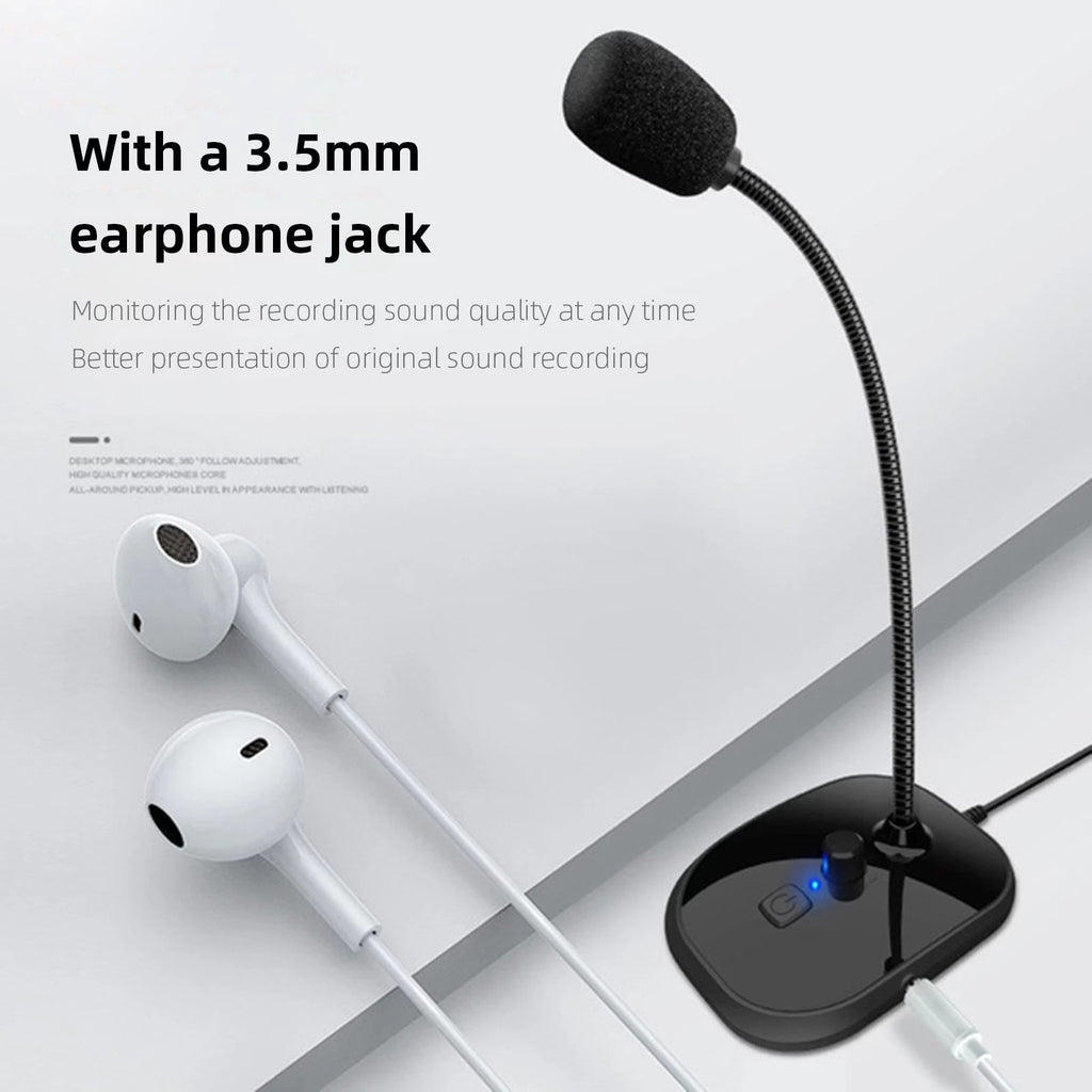 DeskCraft Gooseneck USB Microphone