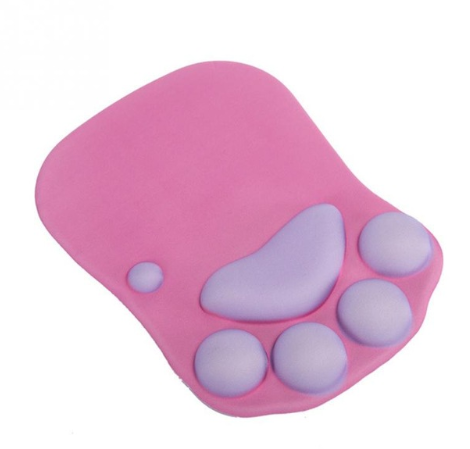 Cat Paw Design Wrist Rest Supporting Comfortable Work Position