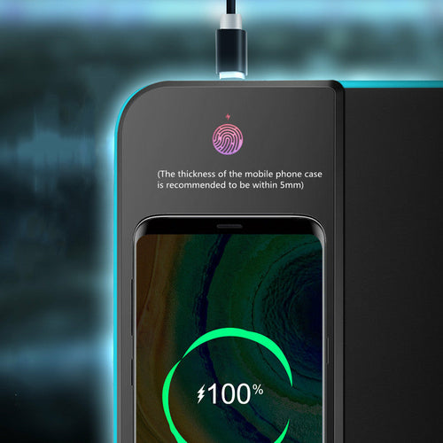 Wireless Charging Surface of DeskCraft Home Office Mouse Pad