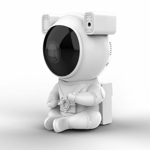 Bluetooth-Enabled Astronaut Star Projector with Adjustable Angles