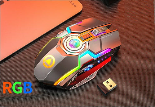 DeskCraft Gaming Mouse in Modern Home Office Environment