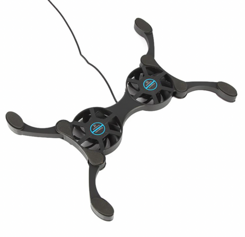 DeskCraft Cooling Pad USB Connection and Cable Management Feature