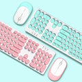 DeskCraft Wireless Keyboard & Mouse Set - Premium Home Office Technology