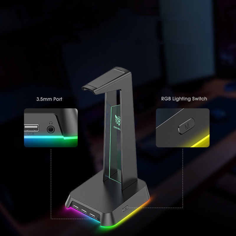 DeskCraft Illuminated Headphone Stand