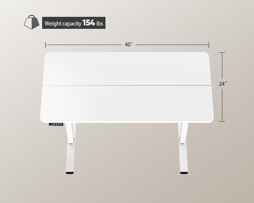 Close-up of Digital Control Panel on DeskCraft Height Adjustable Desk