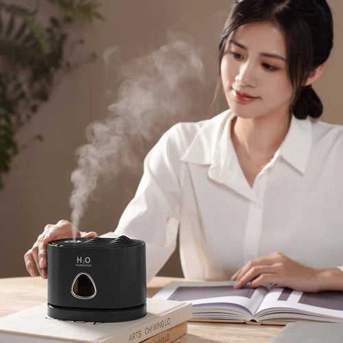 DeskCraft air purification device showing detailed control panel and features