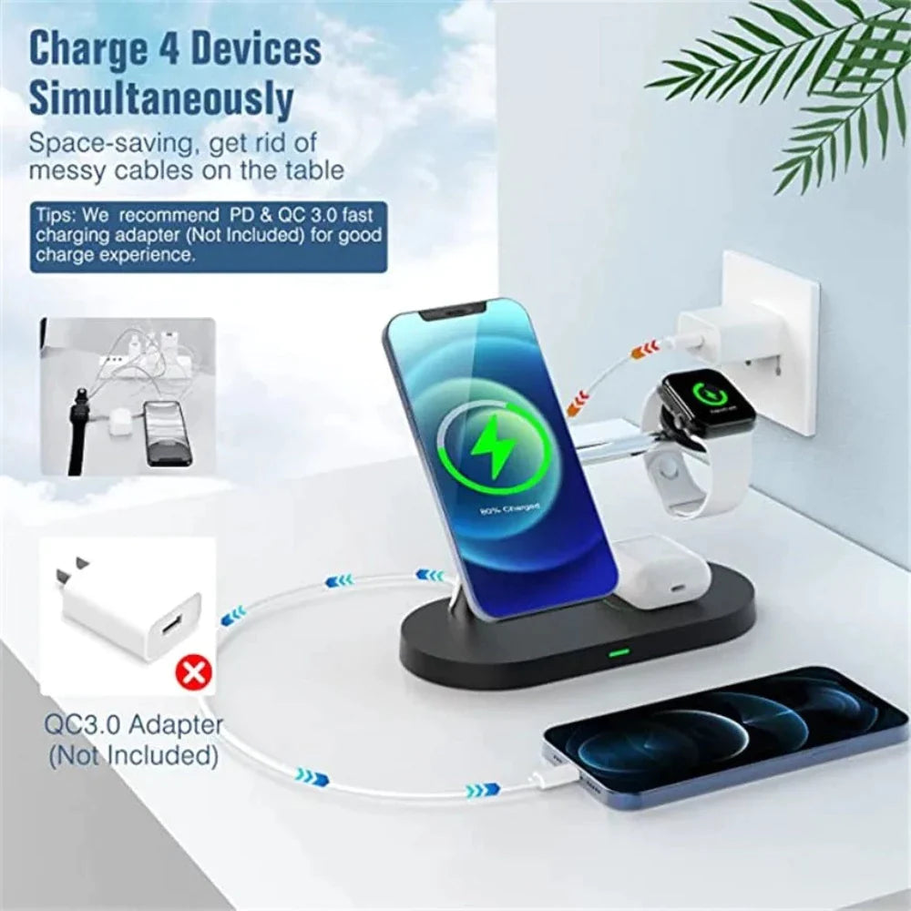 DeskCraft Magnetic Wireless Charging Station
