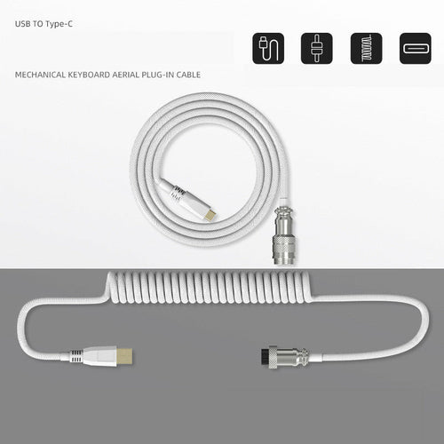 Professional Home Office Desk Setup with DeskCraft Keyboard Cable