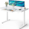 DeskCraft Glass Standing Desk 48"