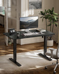 DeskCraft Memory Standing Desk 48" White