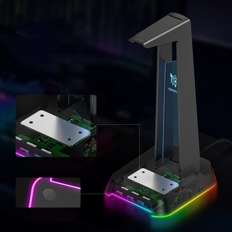 DeskCraft Illuminated Headphone Stand