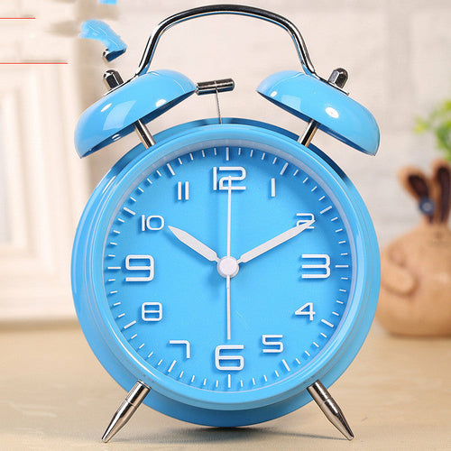 Close-up of DeskCraft Alarm Clock Temperature and Time Features