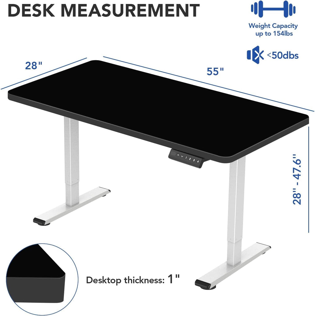 DeskCraft Premium Standing Desk 55"