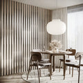 DeskCraft Acoustic Wood Slat Panel - Premium Home Office Acoustic Solution