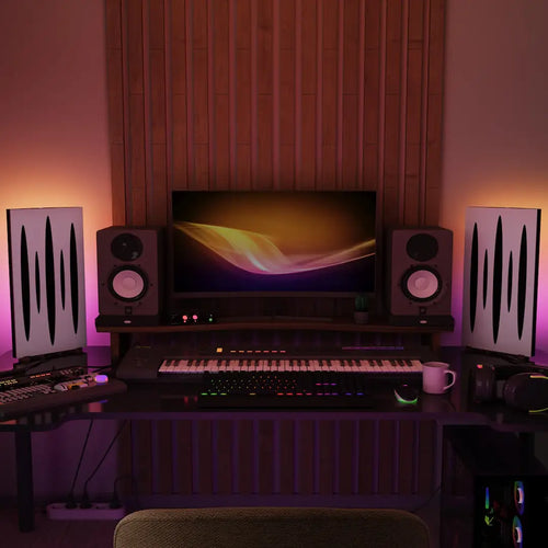 DeskCraft LED Lamp in Modern Home Office Setup