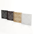 DeskCraft MDF Acoustic Wall Art Set of 4 - Professional Home Office Sound Absorption Panels