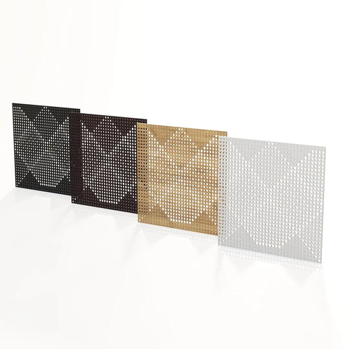 DeskCraft MDF Acoustic Wall Art Set of 4 - Professional Home Office Sound Absorption Panels