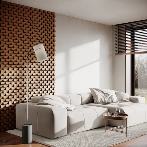 Multiple DeskCraft Zarina Acoustic Panels Demonstrating Wall Coverage