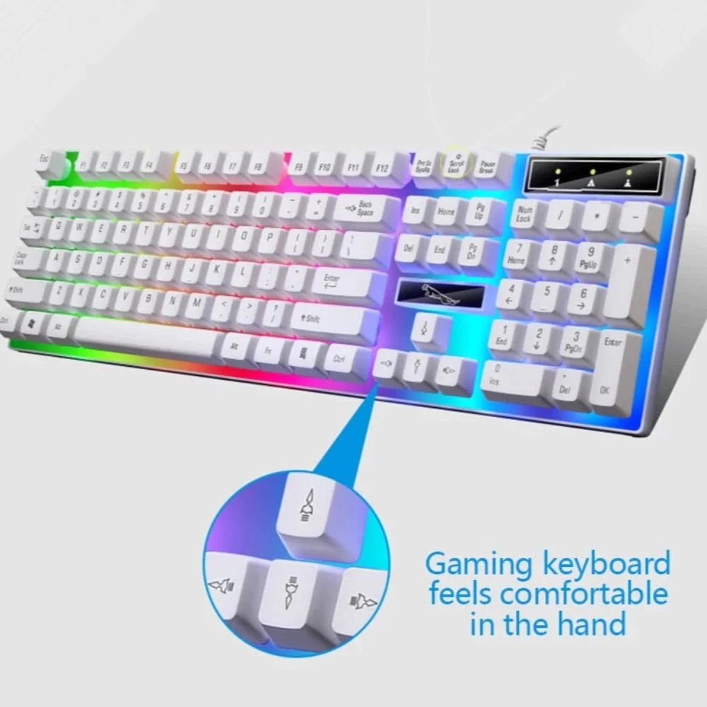 DeskCraft Mouse Side Profile Showing Precision Optical Sensor