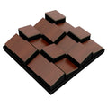 DeskCraft 3D Mosaic Acoustic Diffuser - Premium Acoustic Panels for Home Office