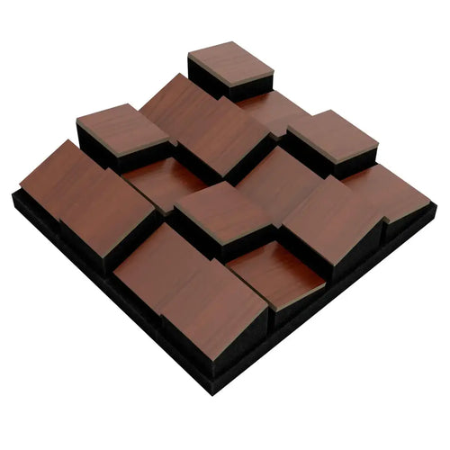DeskCraft 3D Mosaic Acoustic Diffuser - Premium Acoustic Panels for Home Office