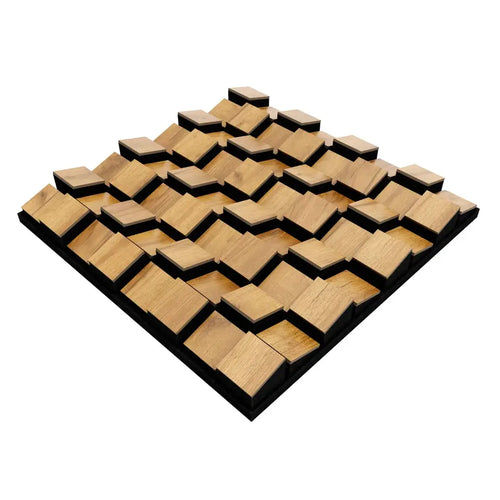 DeskCraft Acoustic Panel Mounted in Modern Home Studio Setup