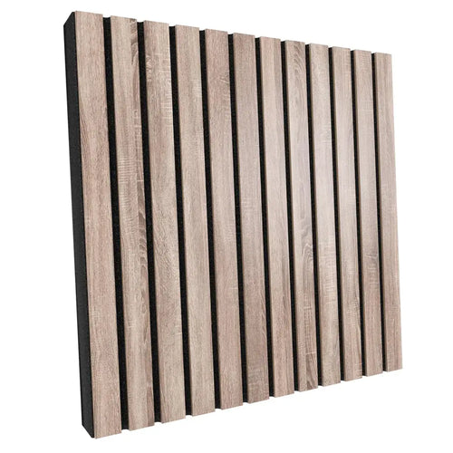 Acoustic Panel Mounted in Modern Home Office Desk Setup by DeskCraft