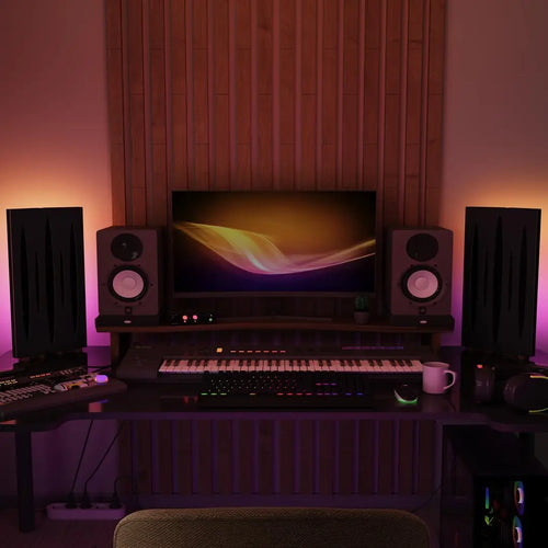 Close-up of DeskCraft Lamp's Smart Touch Controls