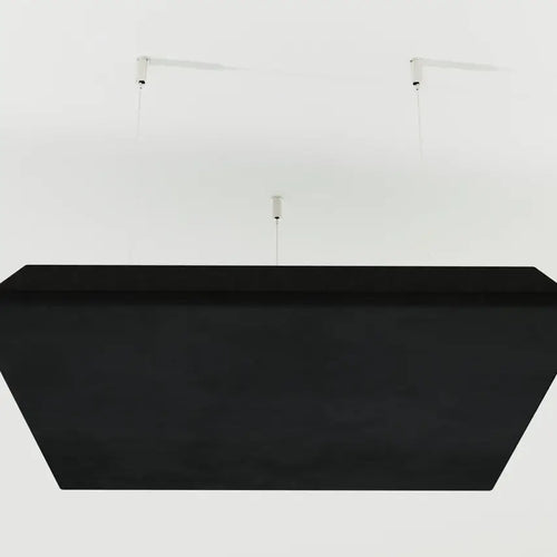 Multiple DeskCraft Acoustic Panels Arranged in Workspace Configuration