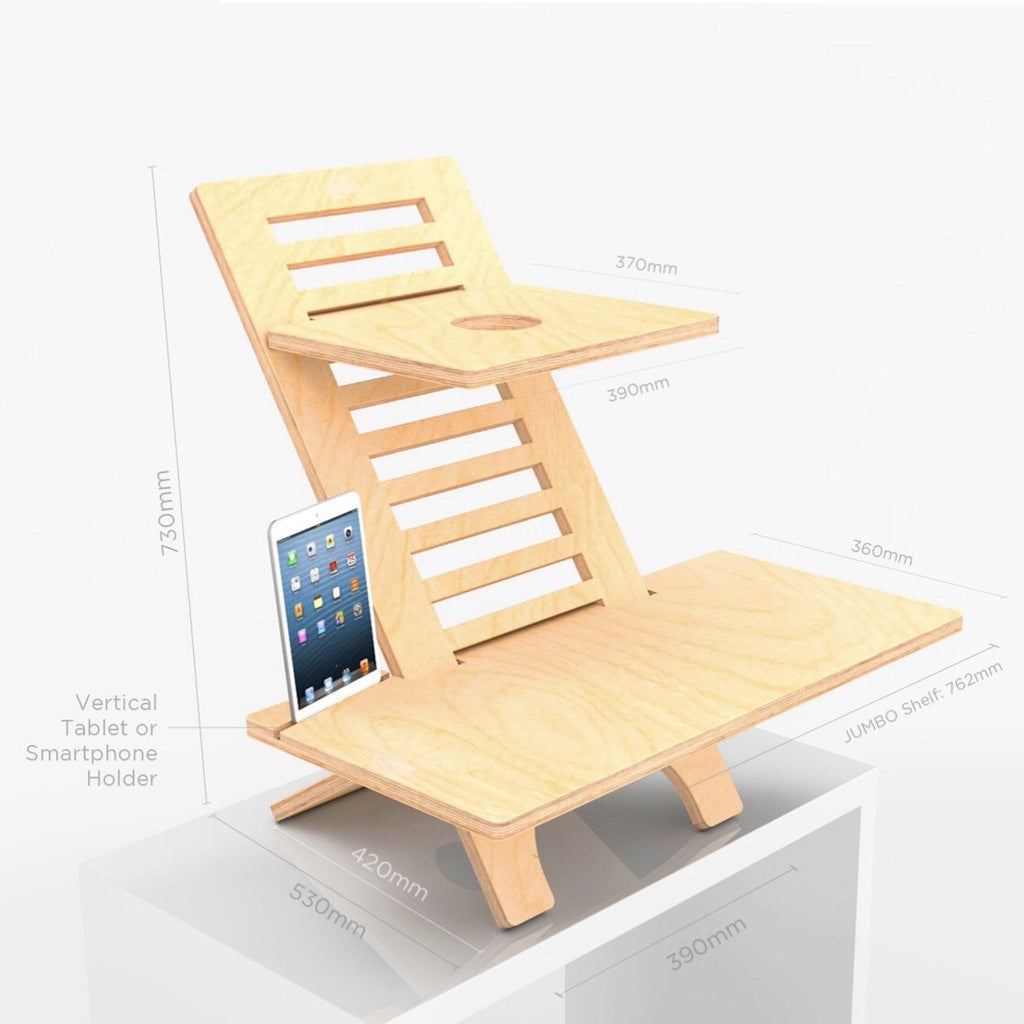 DeskCraft Original Adjustable Desk Riser